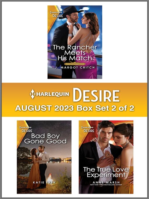 Cover image for Harlequin Desire August 2023--Box Set 2 of 2